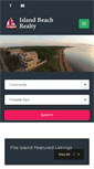 Mobile Screenshot of islandbeachrealty.com